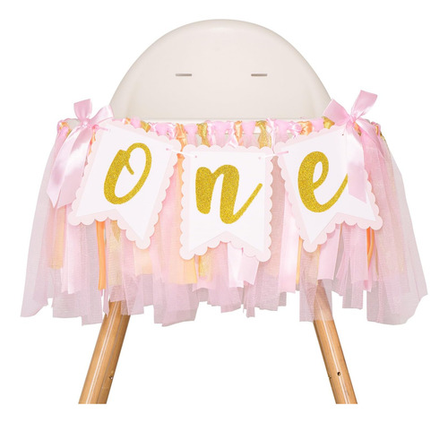 Anwyll 1st Highchair Banner Corteládula, Primer Cumpleaños