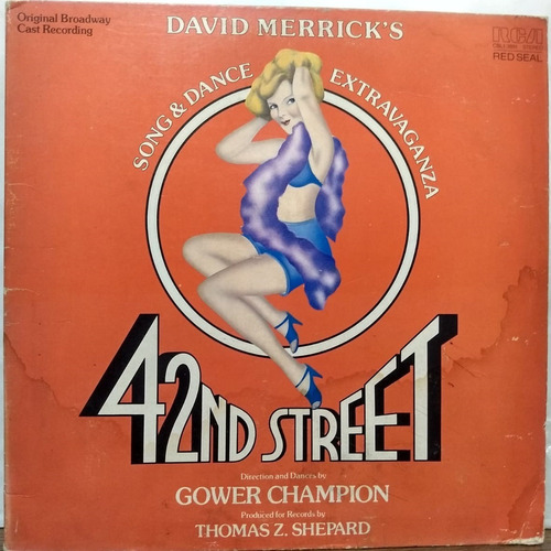 David Merrick's 42nd Street- Vinilo Lp 1980 Importado Usa 