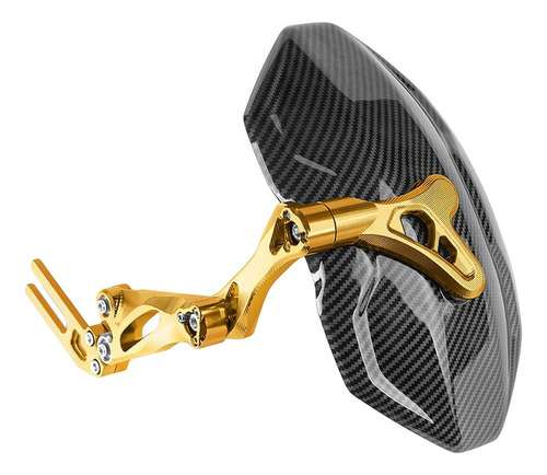 Guardabarros Trasero Portátil Para Motocicleta, Dorado