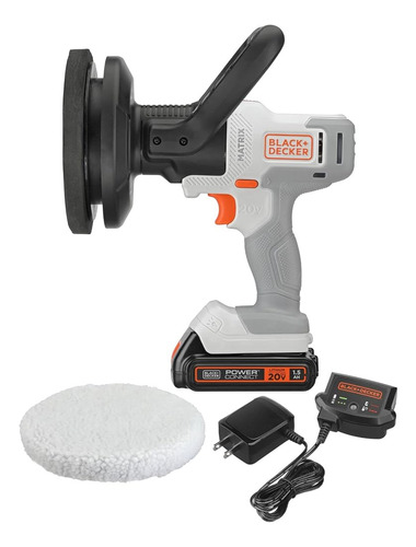 Kit De Búfer Black+decker Matrix 20v Max, Para Coches, Suelo