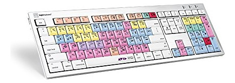 Teclado Logickeyboard Para Avid Pro Tools 2018 Macos