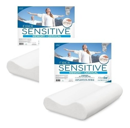 Almohadas X2 Cervical Viscoelastica Inteligente Fiberball