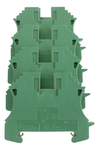 1010000000 Weidmuller Clema De Tierra Wpe 2.5 (5 Pcs) (Usado)