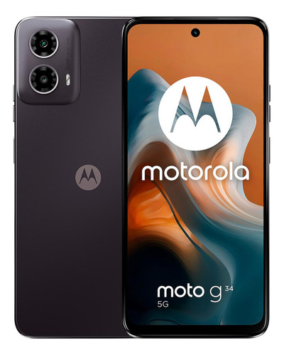 Motorola G34 128gb 8gb Ram Dual Sim 5glte Negro Celular Barato Telefono Barato Nuevo Y Sellado De Fabrica
