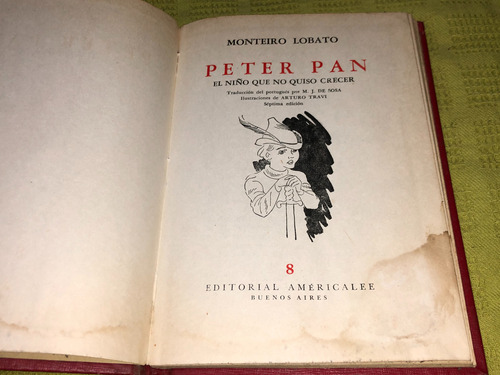 Peter Pan - Monteiro Lobato - Américalee