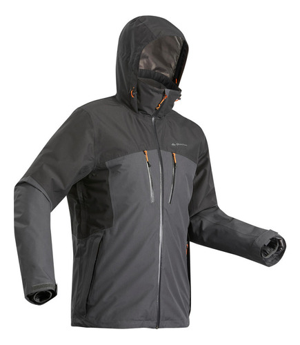Jaqueta Masculina De Trekking Rainwarm500 3 Em 1