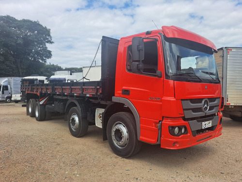 Mercedes-benz Atego 2426 8x2 Bi-truck Carroceria De 10 Metro