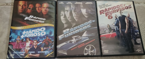 Rapido Y Furioso 1, 2, 4 & 6 Dvd (Usado)