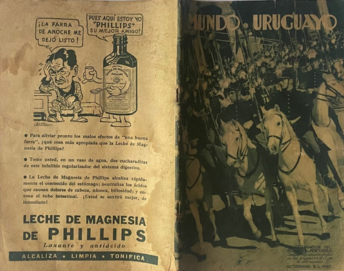 Antiguo Mundo Uruguayo El Vasco Iturbide Nº 958 1937 Mu5