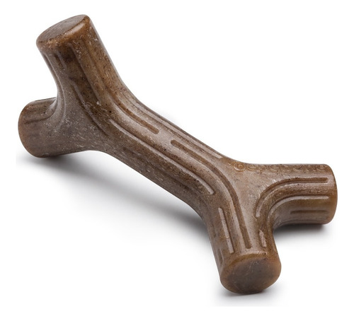 Juguete para perros Roer Benebone Bacon Stick, tamaño grande, marrón