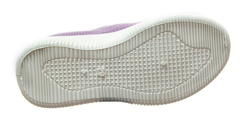 Imagen 4 de 8 de Zapatillas Lady Stork Martina Con Cordones Purple Omar Sport