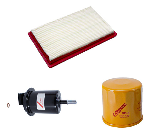 Kit De Filtros Dodge Atos 1.1 L 2005 - 2012