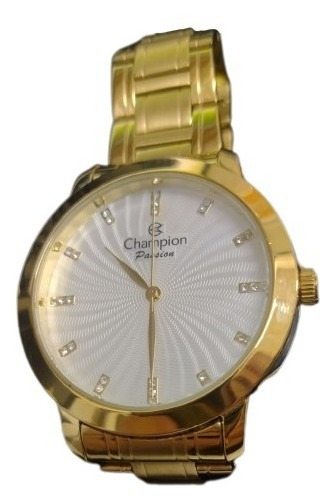 Relógio Champion Feminino Dourado Cn29276w