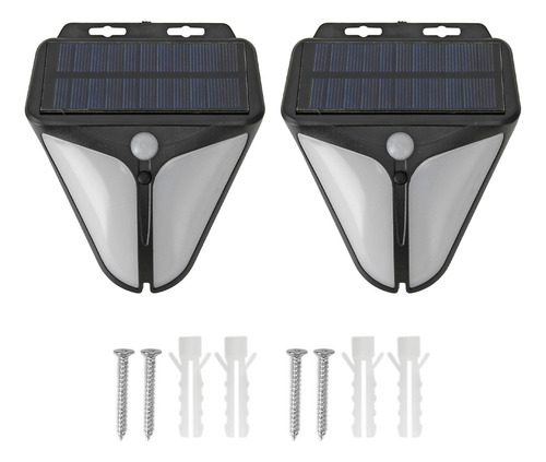 Alarma Solar Con Sensor De Movimiento, 2 Unidades, Lámpara D