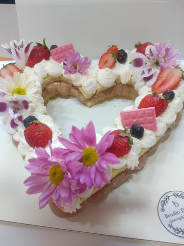 Torta Corazón, Torta De Cumpleaños, Torta De Boda