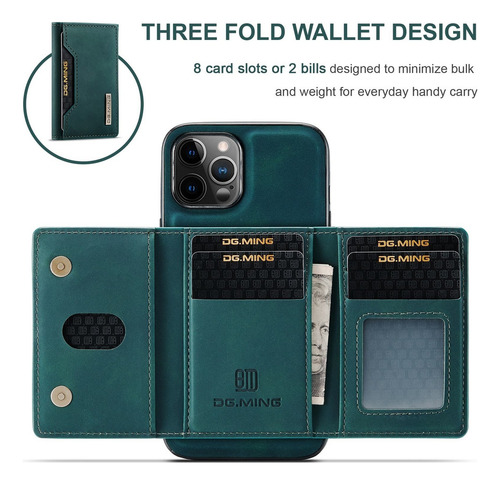 Capa Traseira Magnética Dg.ming Para iPhone 12/12 Pro