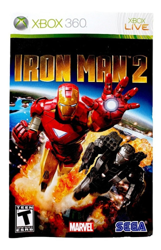 Iron Man 2 Xbox 360 En Español (Reacondicionado)