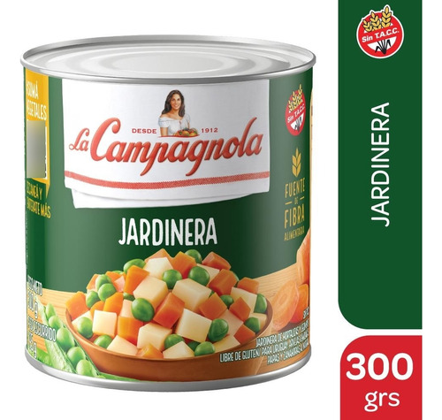 Ensalada Jardinera La Campagnola Lata X 300 Gr