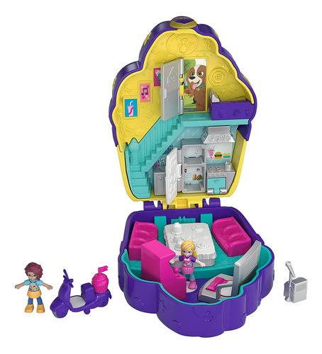 Sorpresa Compacta Polly Pocket World Para Cupcakes