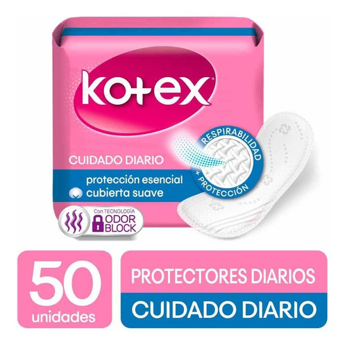 Protectores Diarios Kotex Days Duo - Unidad a $4