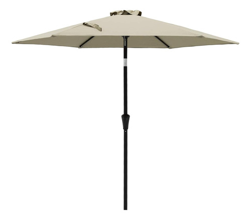 7.5 Pies Outdoor Patio Market Table Umbrella With Tilt