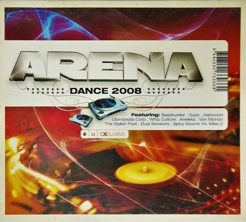 Arena Dance 2008 Cd Nuevo