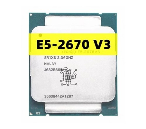 X99 C/xeon Placa Mãe C/ E5 2670 V3 Lga 2011-3 1x8 Ddr 4 2666