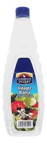 Vinagre Clemente Jacques Blanco De Alcohol De Caña 1 Lt