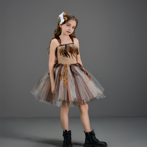 Fymnsi Disfraz De Halloween Para Niñas Pequeñas, Indias, De