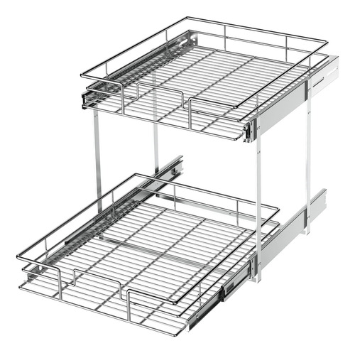 Lovmor Organizador De Gabinete Extraible Individual De 2 Niv