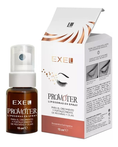 Promoter Liposomas En Spray Exel Crecimiento Pestañas Cejas