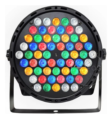12x Refletor Par64 Canhão Parled Rgbwa 60 Leds 5w Jdb-6053