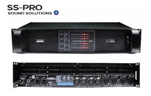 Lexsen Lx-10000q Power Amplificador Digital 4 Canales Ss-pro