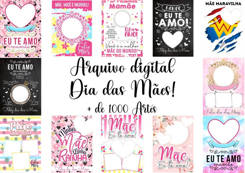 Pack Dia Das Mães Digital + 1300 Arquivo