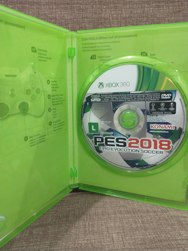 Pes 2018 Xbox 360 Físico