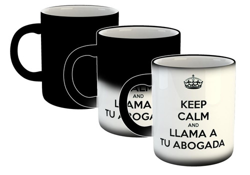 Taza Magica Keep Calm Llama A Tu Abogada Derecho