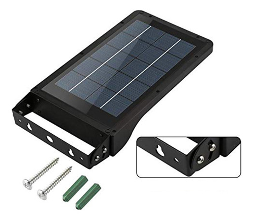 Foco Lampara De Inducción Solar Sensor 42smd Luz Led Aerbes