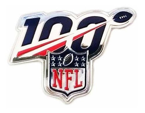 Parche Nfl 100 Seasons Oficial Packers Bears Vikings Lions