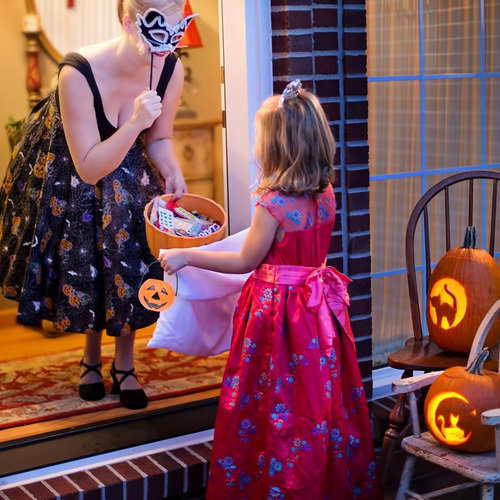 8 Cubos De Dulces De Halloween, Cubo De Calabaza Truco O Tra