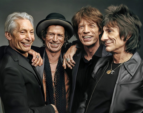 Banner-rolling Stones-poster-foto-mural-1,30x0.70