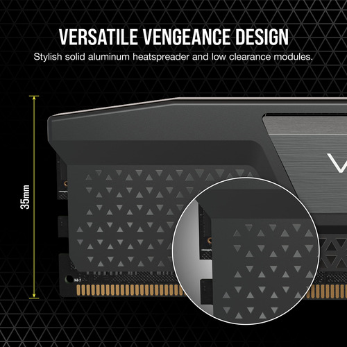 Corsair Vengeance Ddr5 64 Gb 6600 Mhz Cl32 Intel Xmp Negro