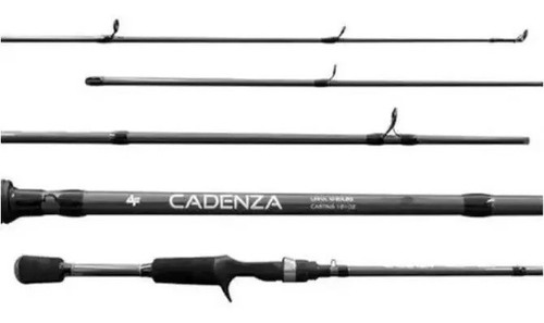 Vara Carretilha Albatroz Cadenza 1,60m 8-17lbs 2 Partes