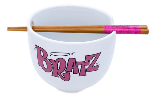 Personagens Do Ramen Bowl Silver Buffalo Bratz Com Pauzinhos