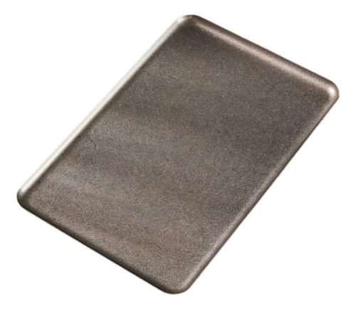 Bandeja Elegante De Acero Inoxidable Para Servir 30cm X 20cm
