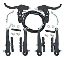 Comprar Kit Frenos V-brake Juego Completo Con Cables Y Manijas