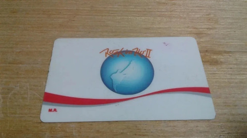 Ingresso Rock In Rio Ii Arquibancada Quinta Dia 24 1991