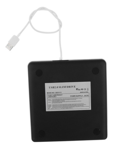 . Disco Dvd Externo Vcd Cd Unidad Usb2.0 Grabadora