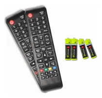 Comprar Kit 2 Controle Smarthub Para Samsung Com Pilhas 