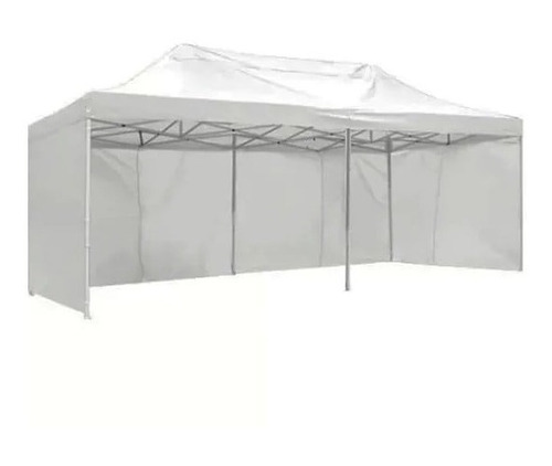 Toldo Retractil 3x6 Blanco Con Paredes