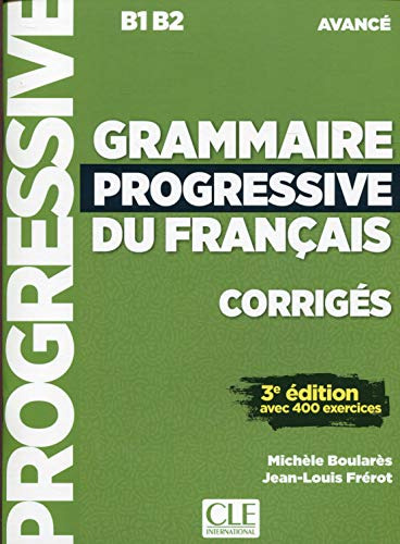 Libro Grammaire Progressive Du Français 3ª Édition - Corrige